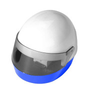 white/blue