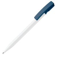White / Dark Blue