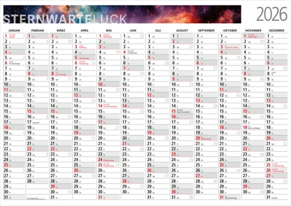Wandplaner Cosmos Bestseller