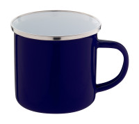 dark blue/white