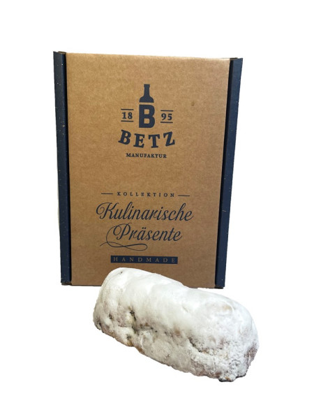 Weihnachtlicher Stollen 250g in der Präsentkartonage
