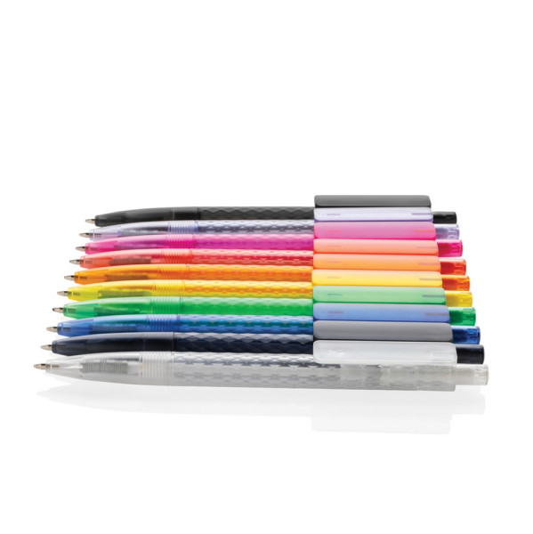 X3 Frosted-Pen aus GRS recyceltem PC