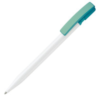 White / Turquoise