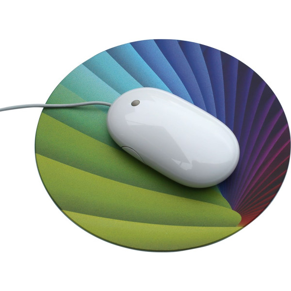 Mousepad QUADRO-pad, Form Circle 1, 200 mm Durchmesser, 1,5 mm dick