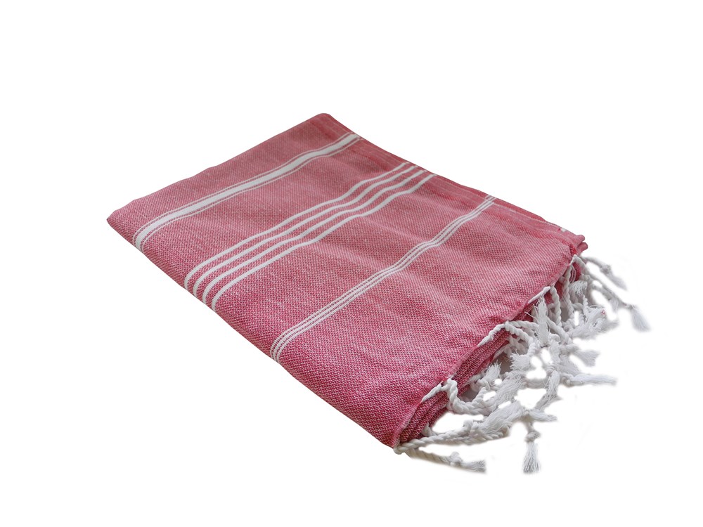 Hamam-Handtuch 180 x 100 cm - rot