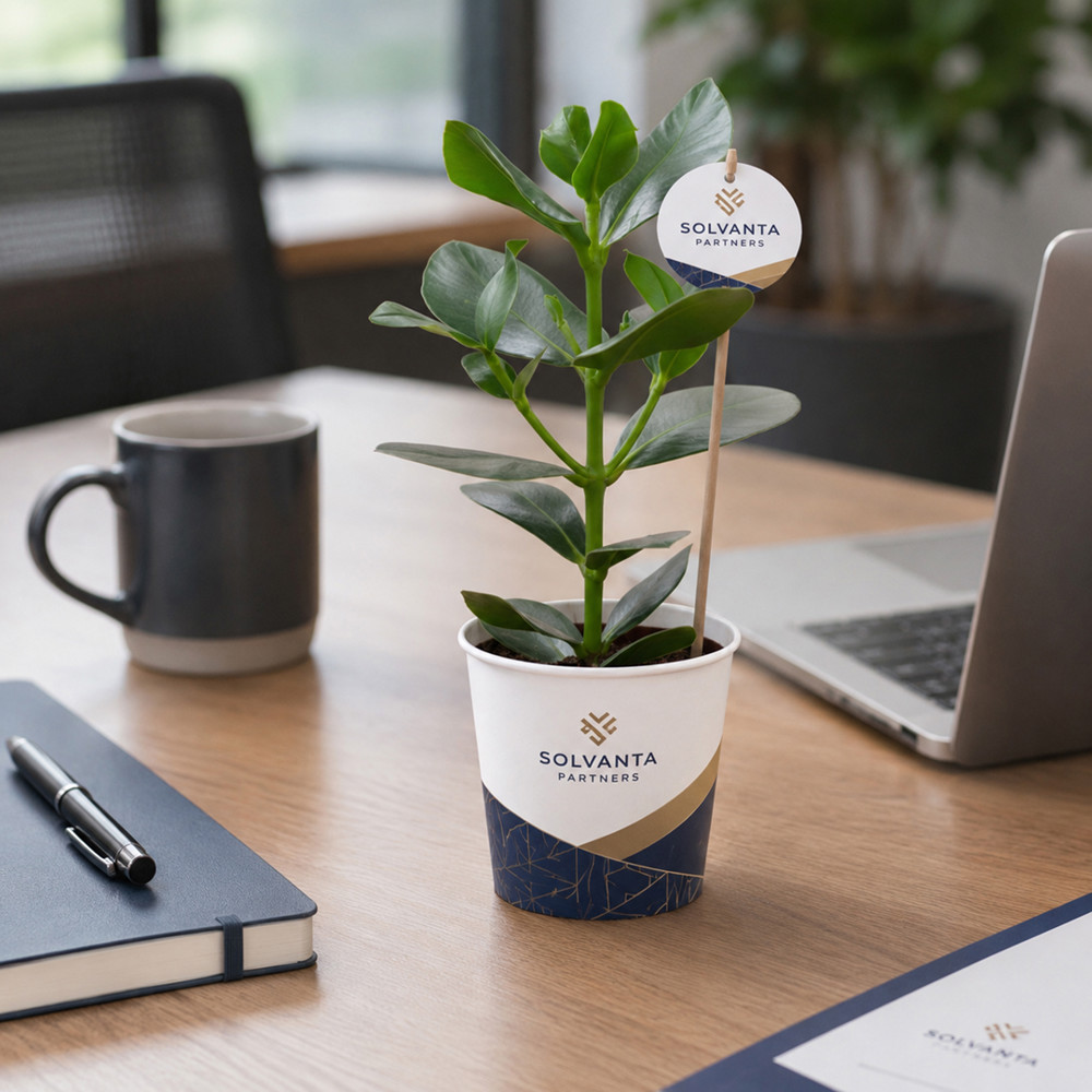 OxyGreenz® - Clusia rosea in papercup, Ohne Verpackung