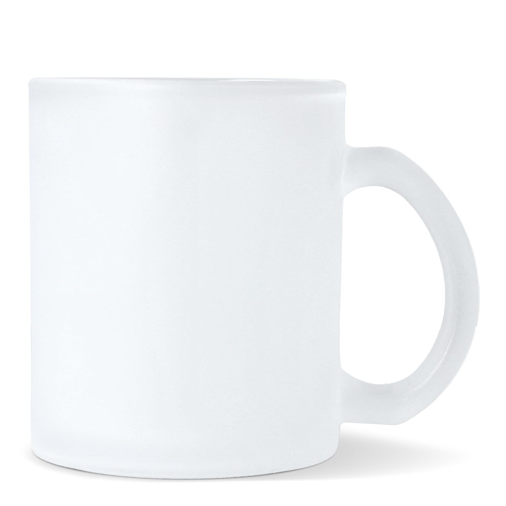 Mallorca Sublimations Becher aus gefrostetem Glas 335ml