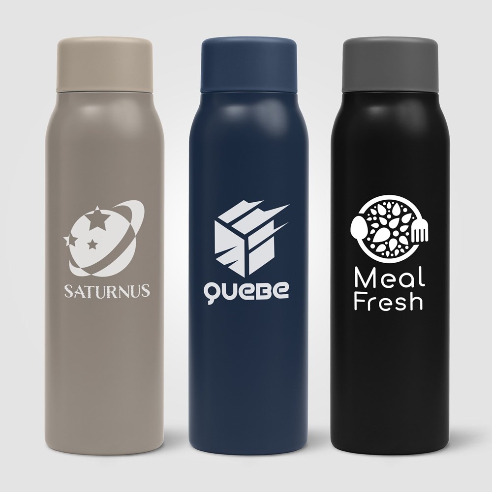 Breeze Karbonisierte Recycling-Edelstahlflasche - 590 ml Breeze Karbonisierte Recycling-Edelstahlflasche - 590 ml