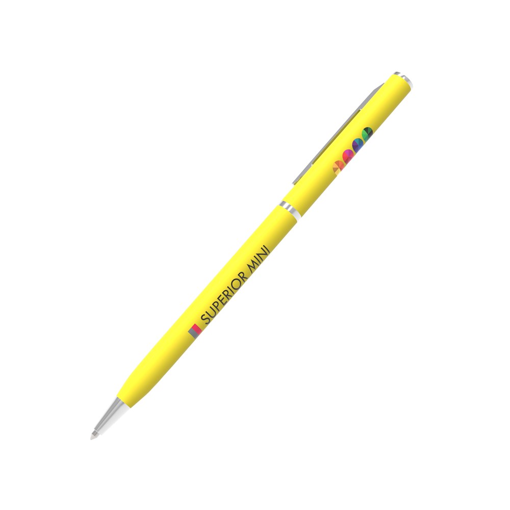 Pen Superior Mini Fuchsia (Black ink) - yellow