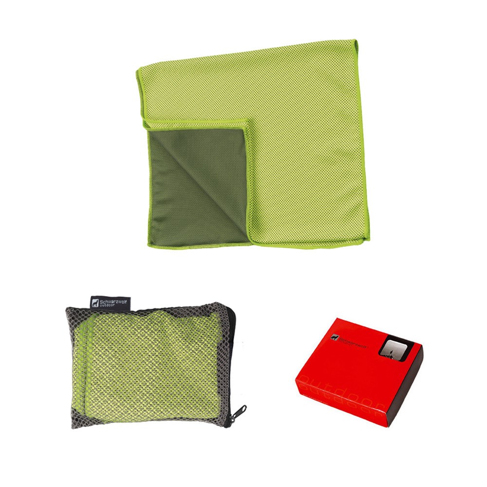 Schwarzwolf outdoor® LANAO Outdoor / Sport- & Fitnesshandtuch, grün