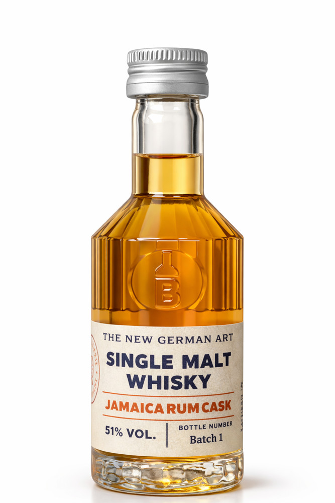Single Malt Whisky Jamaica Rum Cask 50 ml, 51 % vol.