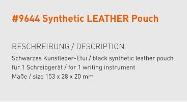 Synthetic LEATHER Pouch