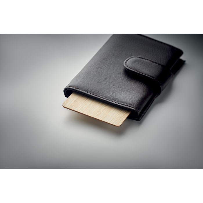 CUSTOS + - RFID card in bamboo material