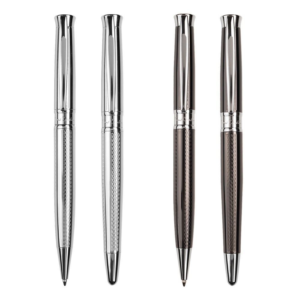 Pierre Cardin® ROI Set aus Kugelschreiber und Rollerball Pen, gunmetal