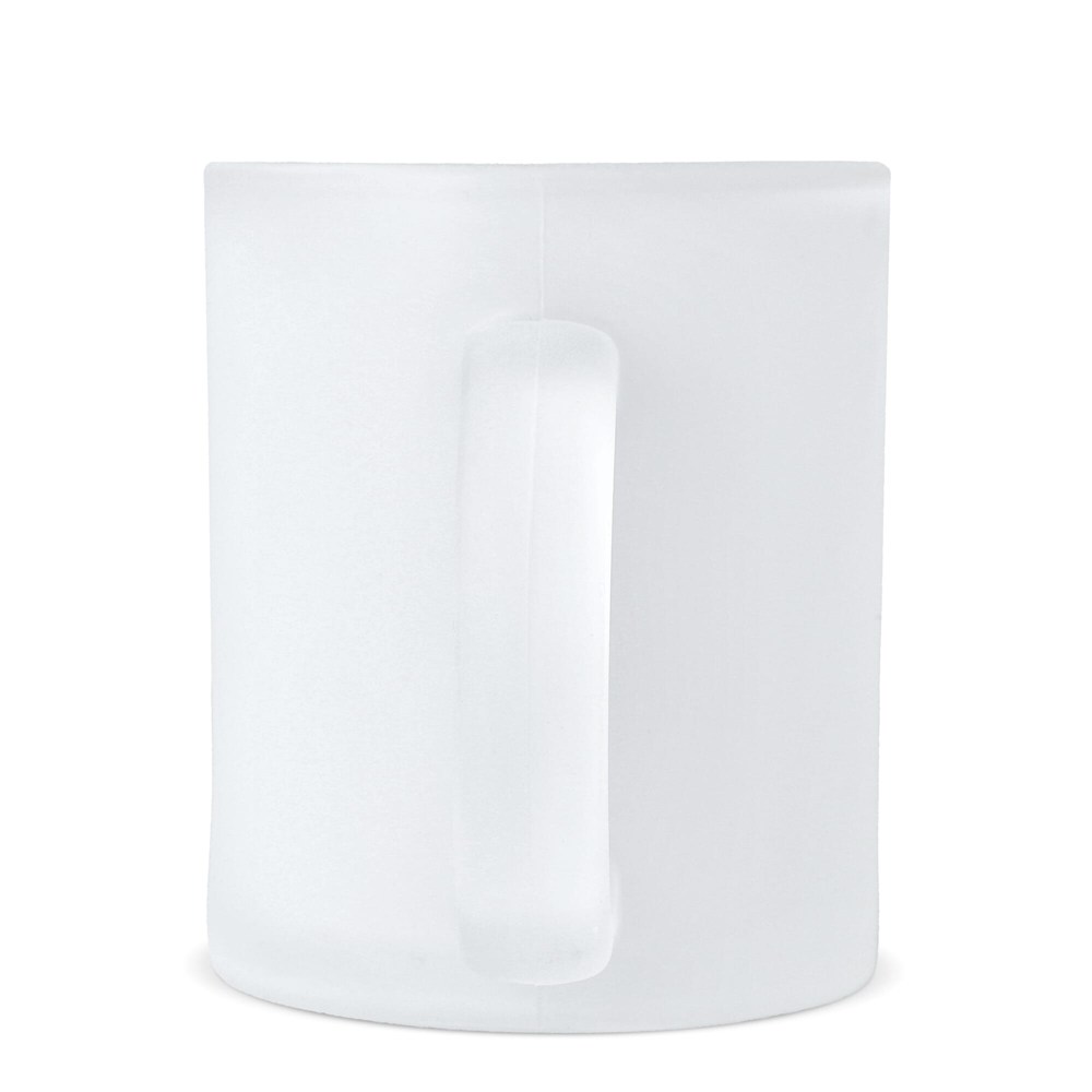 Mallorca Sublimations Becher aus gefrostetem Glas 335ml