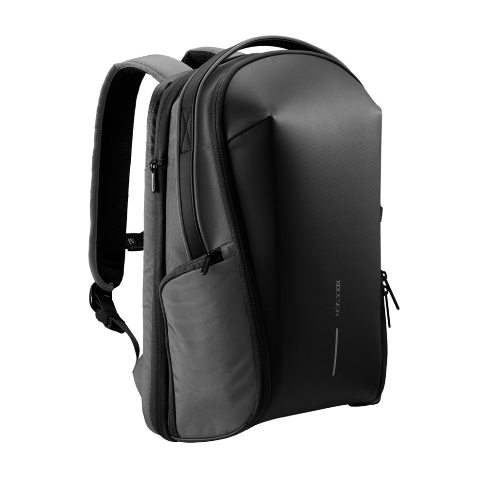 Bizz Rucksack - grau, schwarz (± PMS Cool Grey 11C/ ± PMS Black)