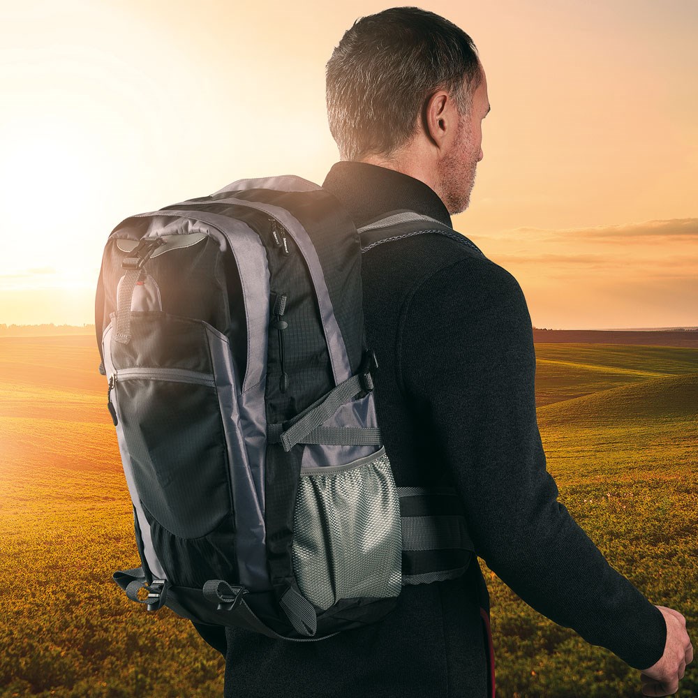 Schwarzwolf outdoor® MATTERHORN Tagesrucksack 31 l, schwarz
