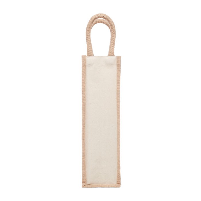 CAMPO DI VINO - Flaschen-Geschenktasche Jute