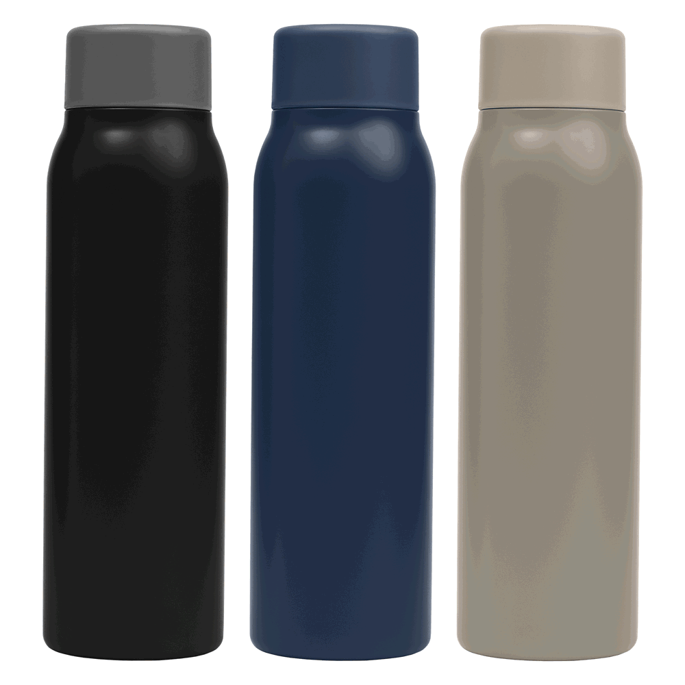 Breeze Karbonisierte Recycling-Edelstahlflasche - 590 ml Breeze Karbonisierte Recycling-Edelstahlflasche - 590 ml