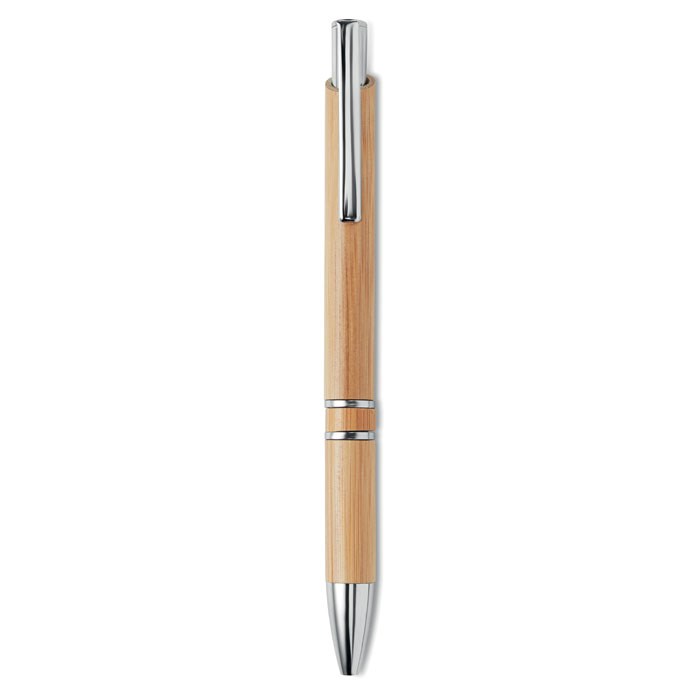 BERN BAMBOO - Druckkugelschreiber mit Bambus