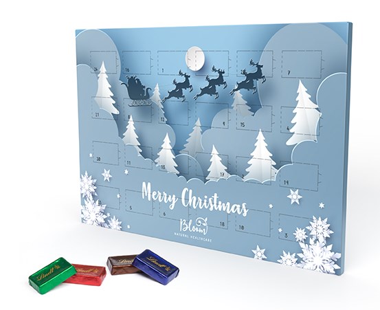Lindt Naps Adventskalender DINA4