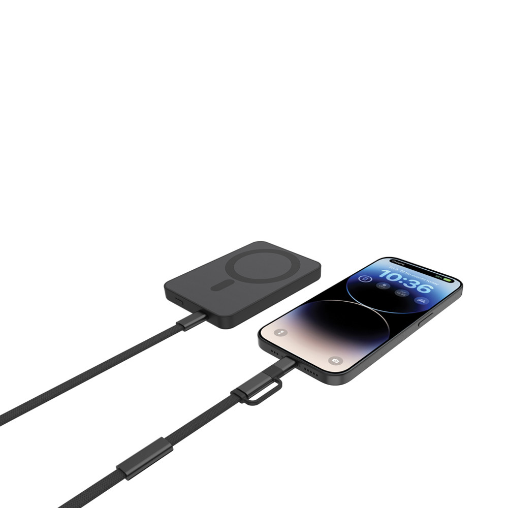 Arc RCS 60W 120cm 2-in-1 Schnellladekabel