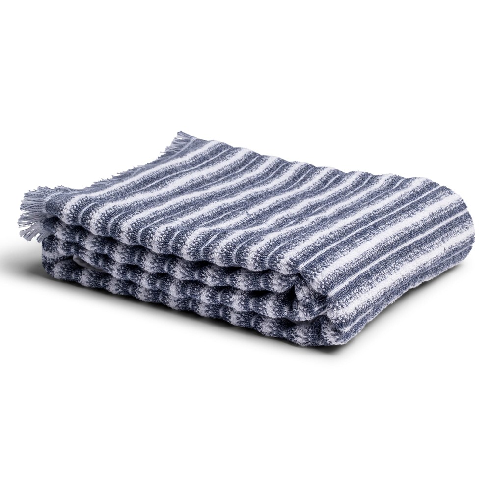 Lord Nelson Victory Melange Badetuch 80x160 cm - blau