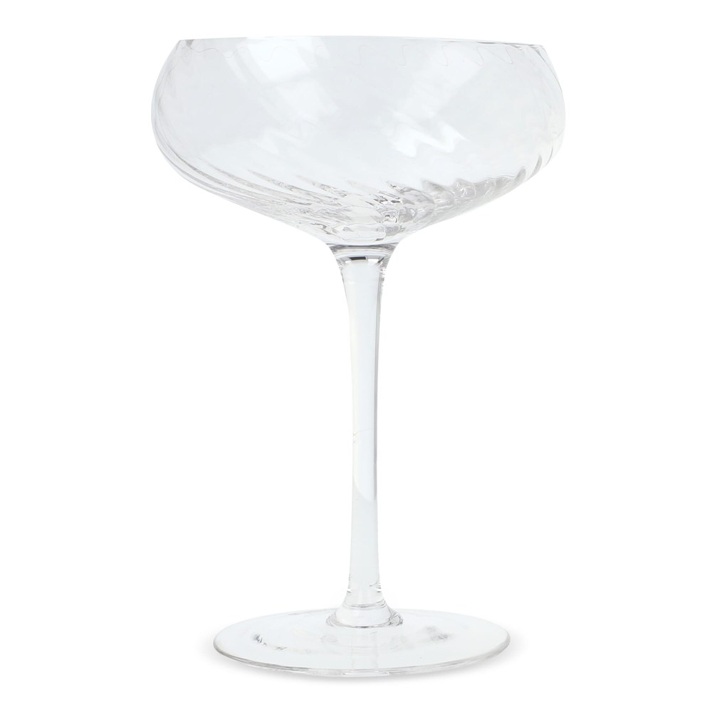 Byon Opacity 2er-Set Sektgläser mit stilvollem Glasmuster 300ml