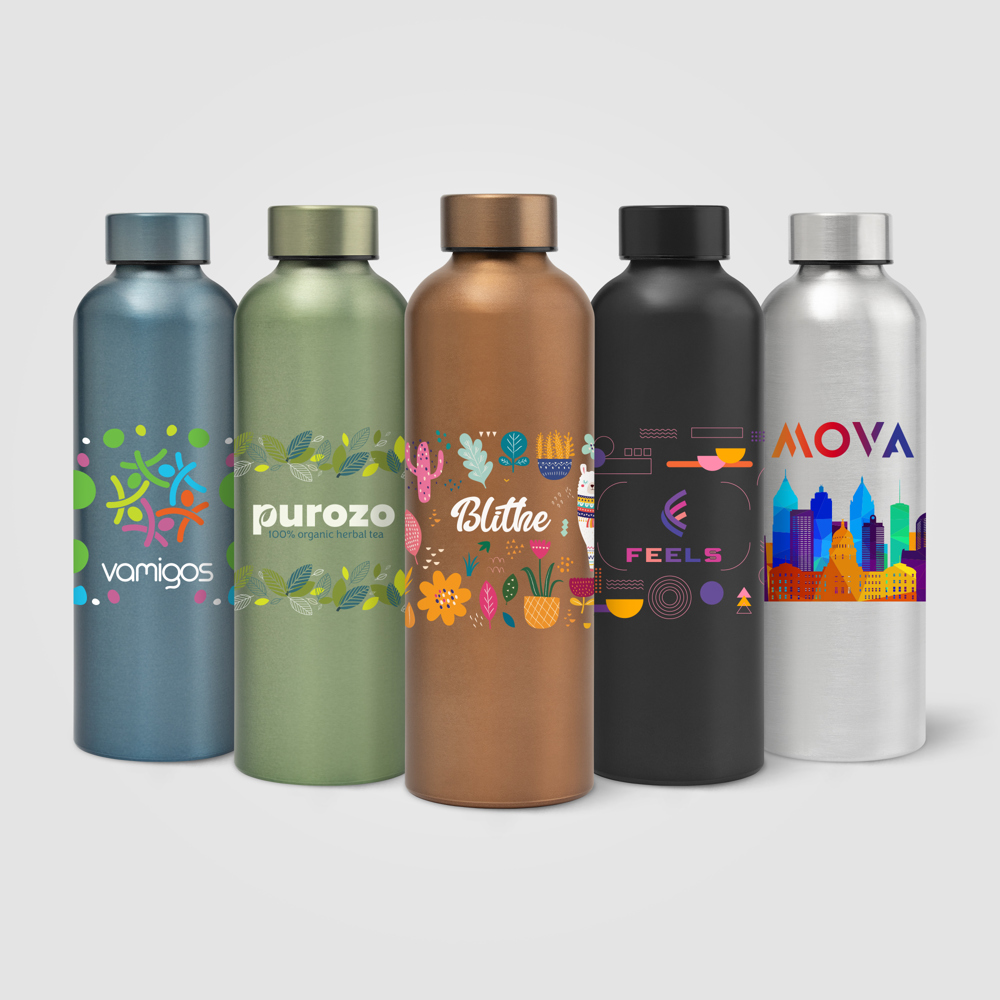 Astrid Trinkflasche Metallic aus recyceltem Edelstahl - 710 ml