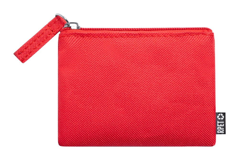 Dirham - RPET purse - red