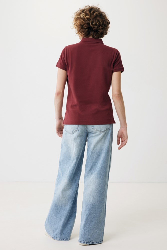 IQONIQ Yosemite Damen Piqué-Poloshirt aus rec. Baumwolle
