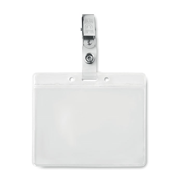 CLIPBADGE - Transparente Kartenhülle