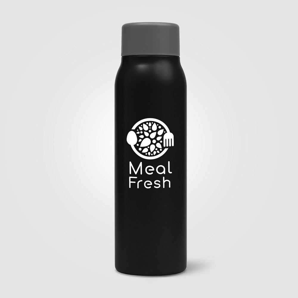 Breeze Karbonisierte Recycling-Edelstahlflasche - 590 ml Breeze Karbonisierte Recycling-Edelstahlflasche - 590 ml