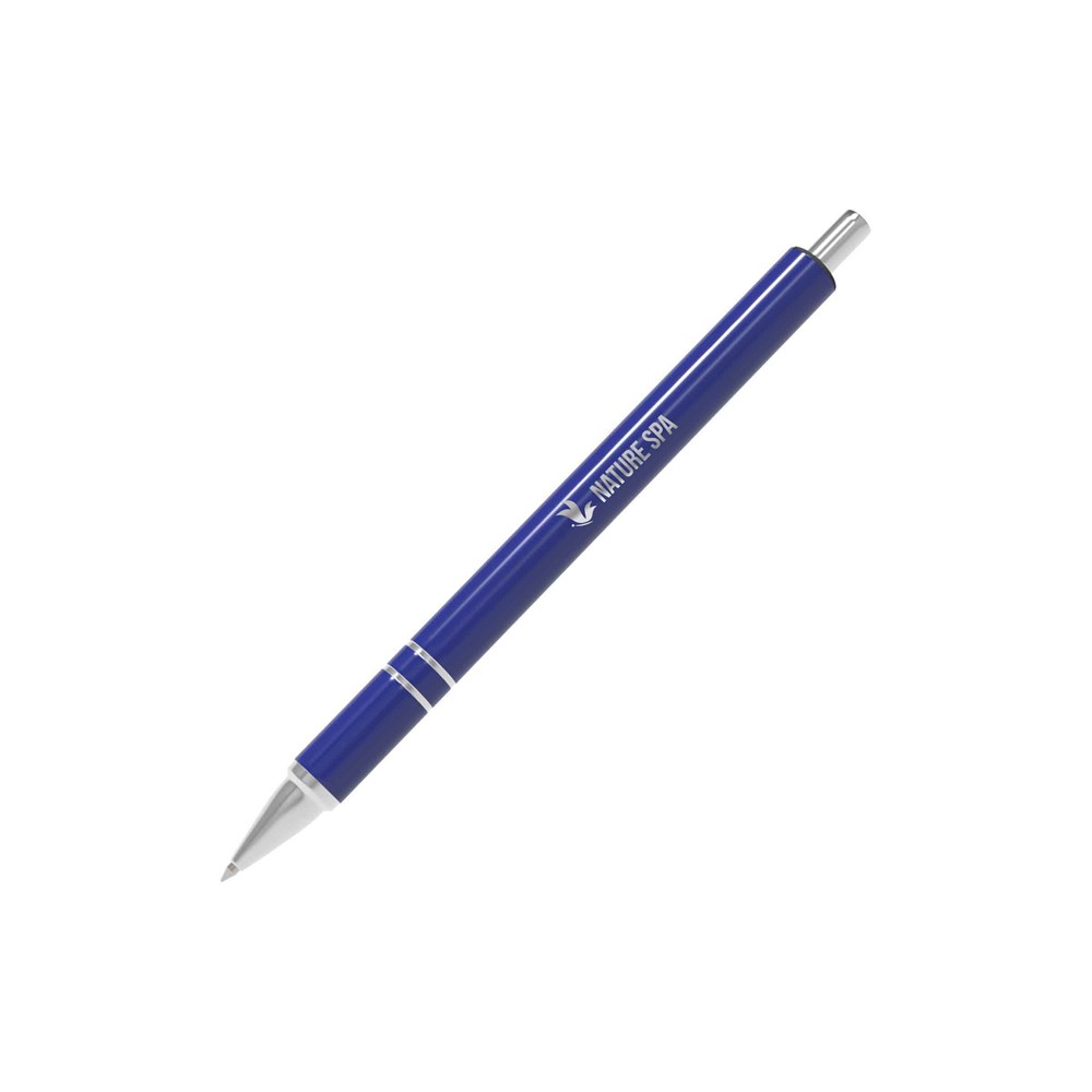 Pen Alu White (Blue ink) - blue