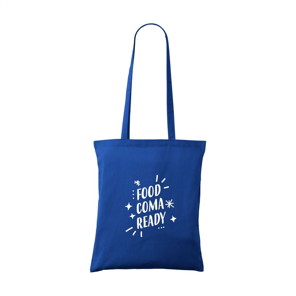 Shoppy Colour Bag (120 g/m²) Baumwolltasche - blau (± PMS 286C)