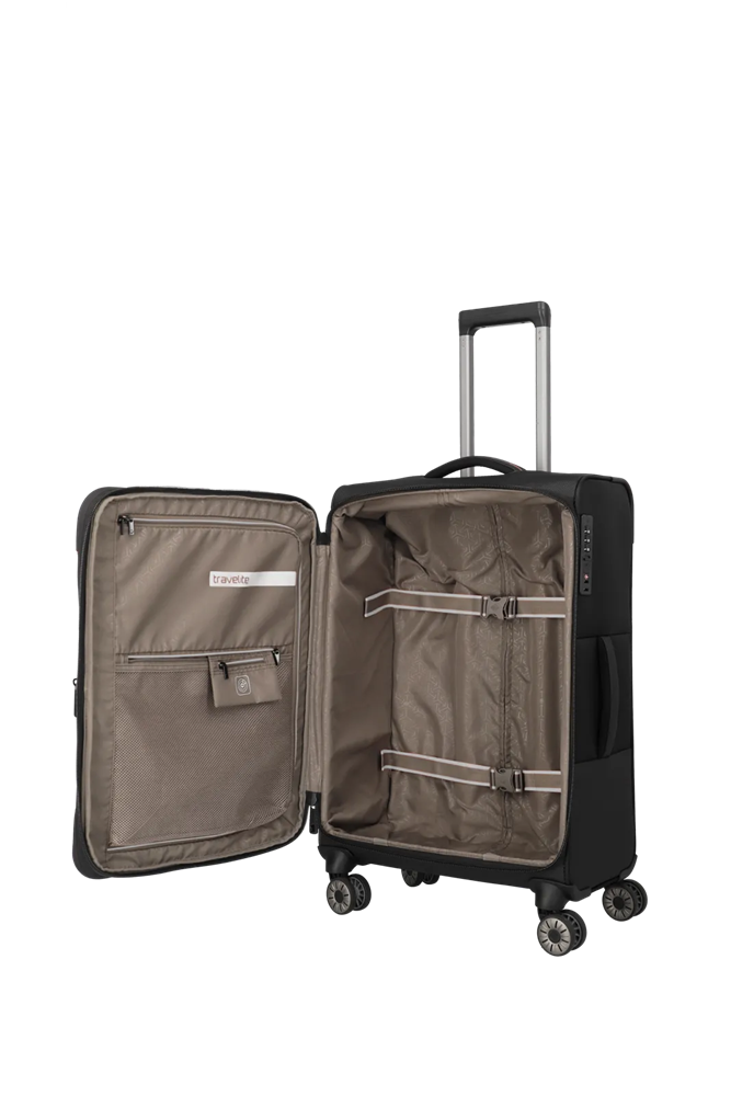 TRAVELITE CROSSLITE 4w Trolley M, Schwarz