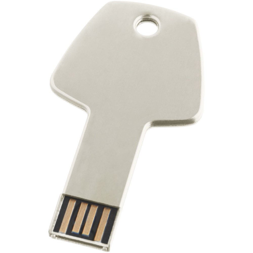USB-Stick Schlüssel - silber