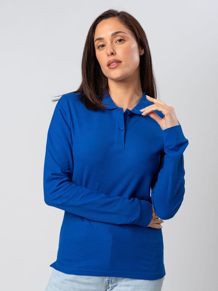 BS Evolution Damen-Langarmpolo