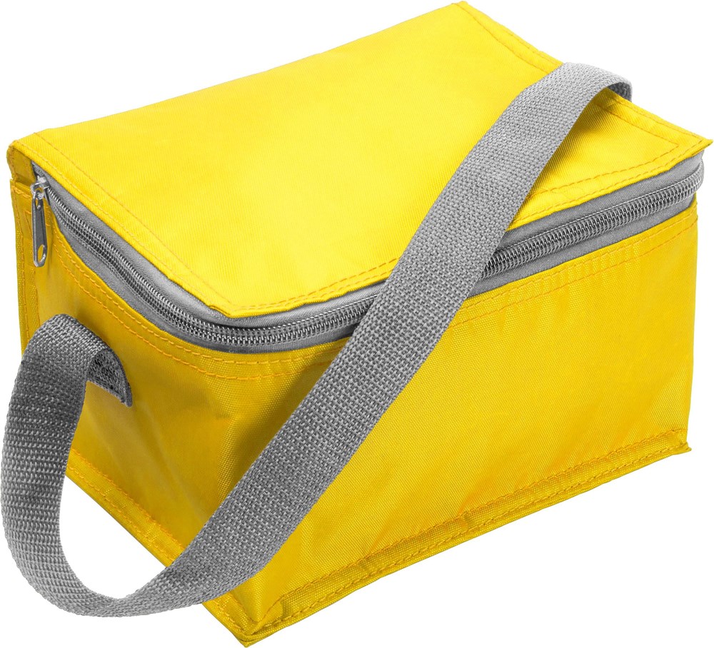Kühltasche aus Polyester Cleo - gelb