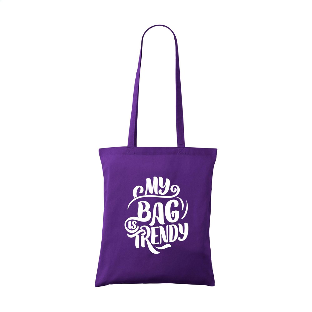 Shoppy Colour Bag (120 g/m²) Baumwolltasche - violett (± PMS 269C)