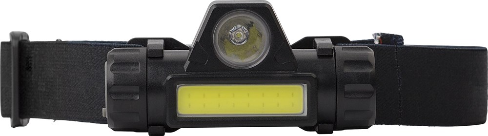 Stirnlampe Mina | Kunststoff | LED + COB | USB-C aufladbar