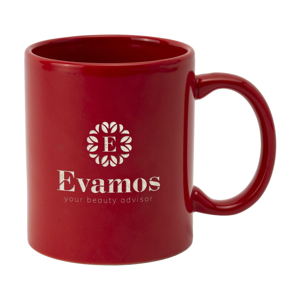 Kitty Mug Colour 350 ml Tasse - rot/rot (± PMS 485C)