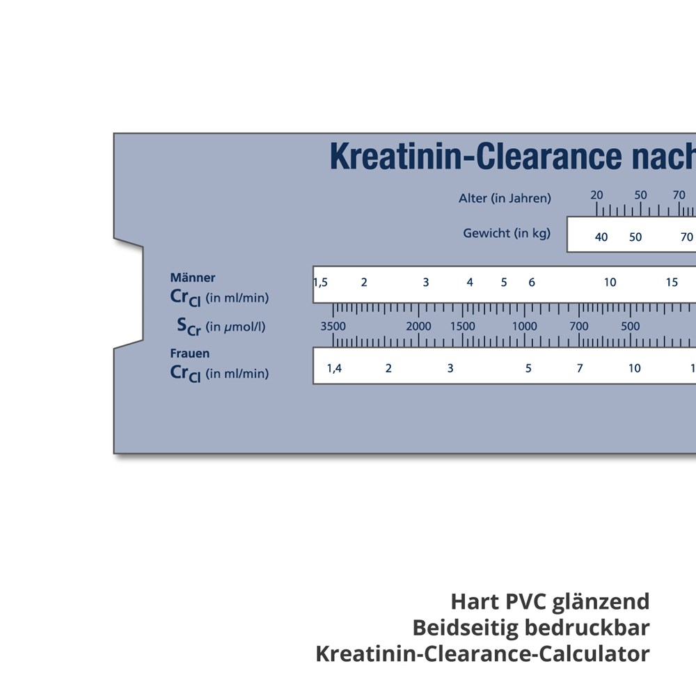 Kreatin-Clearance-Rechner