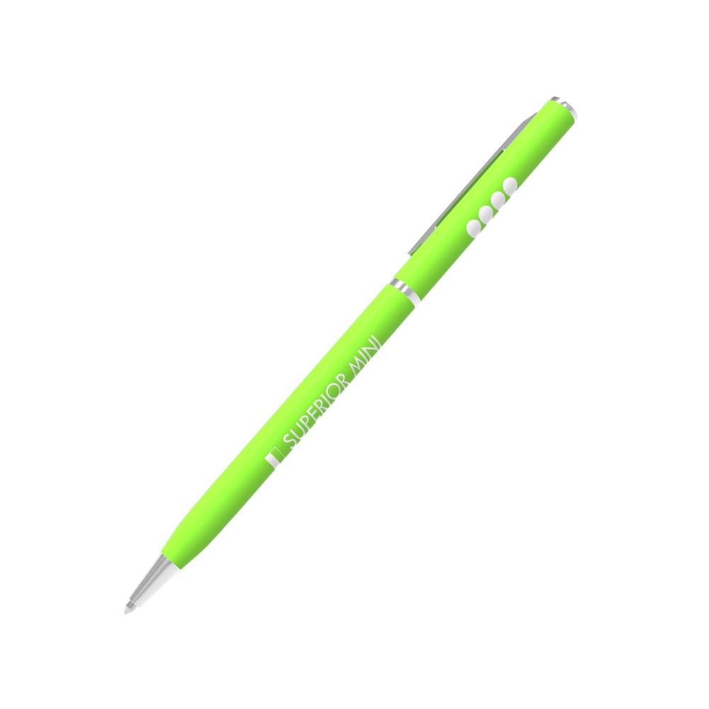 Pen Superior Mini Green (Blue ink)