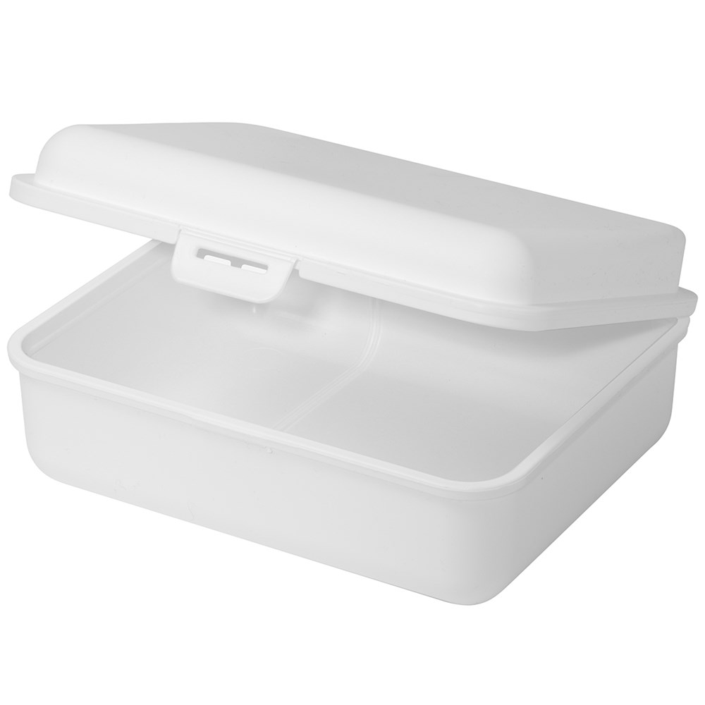 Brotdose, groß - weiß