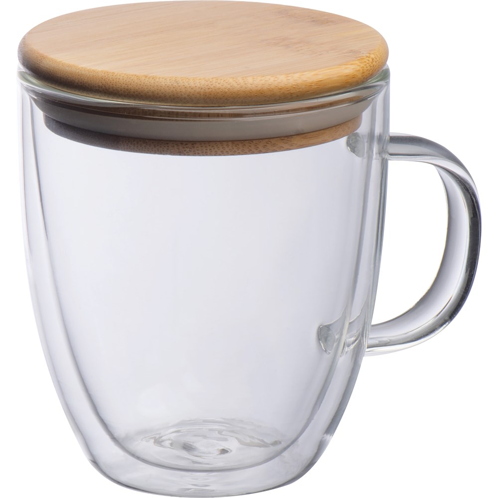 Doppelwandige Glastasse CECIL