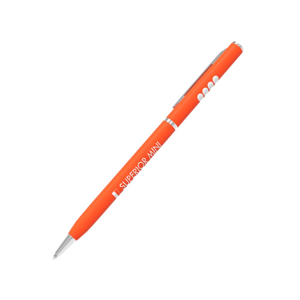 Pen Superior Mini Orange (Blue ink)