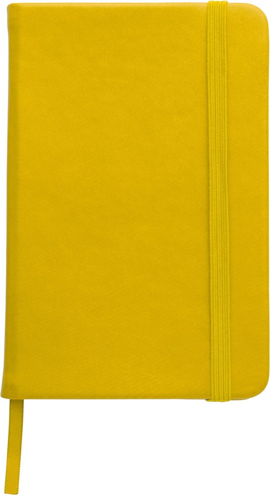 Notizbuch A5 aus PU Eva - gelb