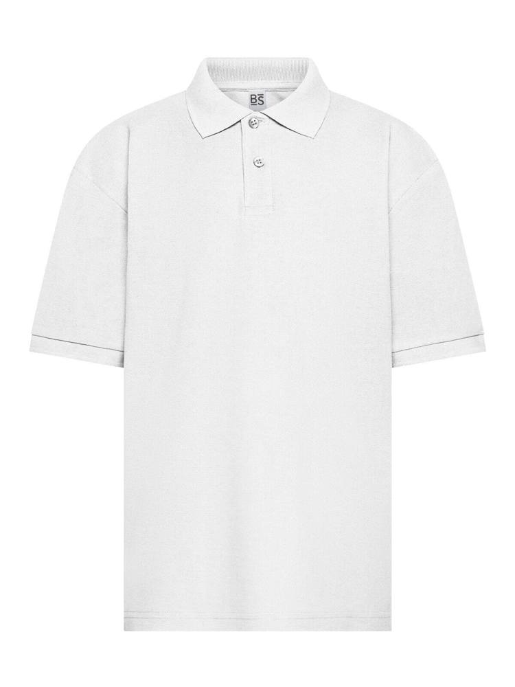 BS Evolution Kinder Polo, 180 gr/m² - Weiß (White)