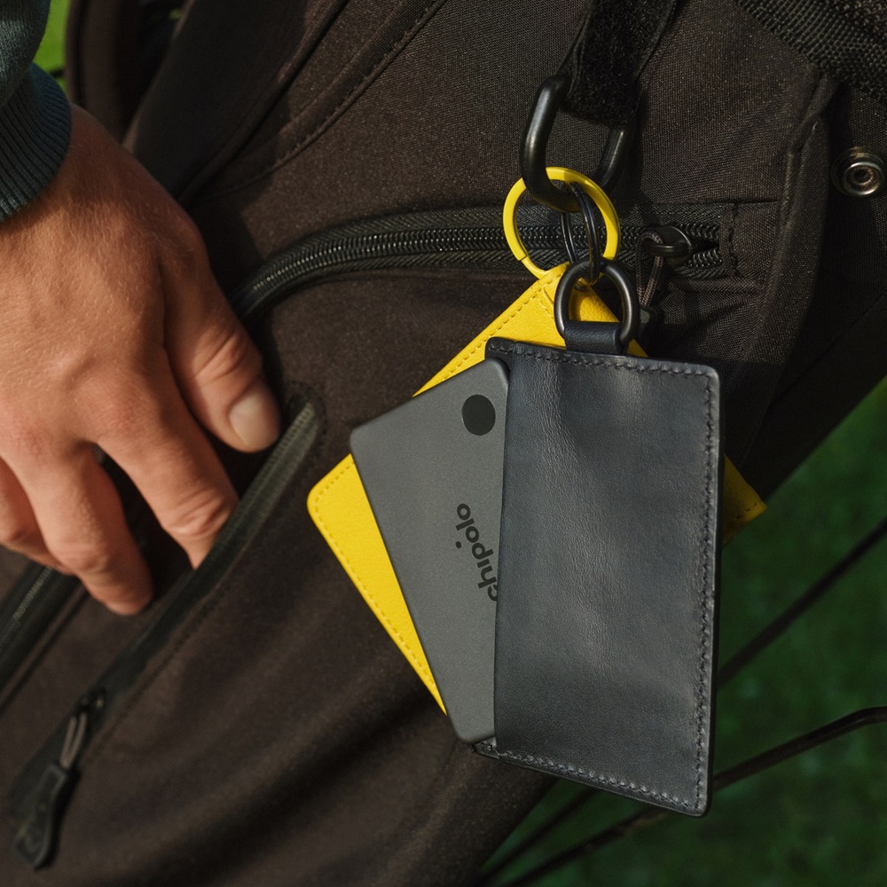 Chipolo CARD – Wiederaufladbarer Bluetooth-Tracker – kompatibel mit Apple Find My & Google Find Hub